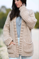 Knit Kit - My Big Comfy Ribbed Cardi image 1 thumbnail