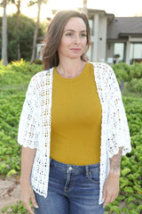 Crochet Kit - Seashore Cardigan image 2 thumbnail