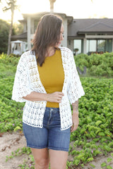 Crochet Kit - Seashore Cardigan image 1 thumbnail