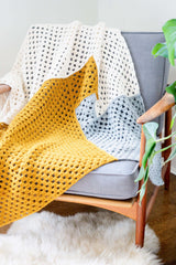Crochet Kit - Golden Granny Blanket image 1 thumbnail