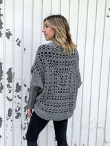Crochet Kit - Tulip Square Shrug image 3 thumbnail