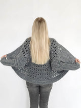 Crochet Kit - Tulip Square Shrug image 1 thumbnail