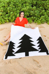 Crochet Kit - Treescape Throw image 1 thumbnail