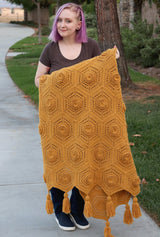 Crochet Kit - Florence Hexagon Blanket image 2 thumbnail