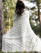Knit Kit - Snuggly Autumn Lattice Throw image 3 thumbnail