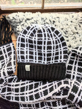 Knit Kit  - Tartan Plaid Beanie Lite & Tartan Plaid Scarf image 3 thumbnail