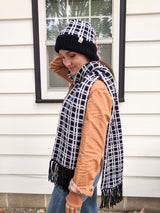 Knit Kit  - Tartan Plaid Beanie Lite & Tartan Plaid Scarf image 2 thumbnail