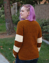 Crochet Kit - Sally Skulls Pullover image 3 thumbnail