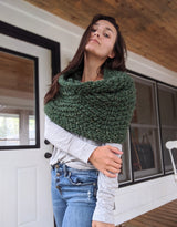 Knit Kit - Evergreen Snood image 2 thumbnail