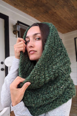 Knit Kit - Evergreen Snood image 1 thumbnail