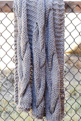 Knit Kit - Grand Cables Throw image 1 thumbnail