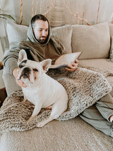 Knit Kit - The Fuzzy Wuzzy Lap Blanket image 2 thumbnail
