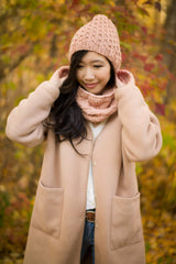 Knit Kit - Bulky Dotty Beanie and Cowl image 2 thumbnail