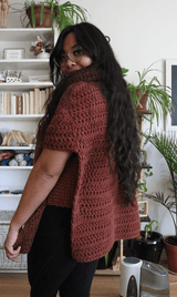 Crochet Kit - Tirintas Cowl Poncho image 2 thumbnail