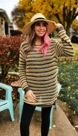 Crochet Kit - Freya Tunic Sweater image 1 thumbnail