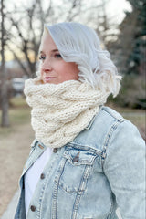 Knit Kit - Celebration Braided Cowl image 1 thumbnail