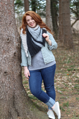 Crochet Kit - North Woods Shawl image 2 thumbnail