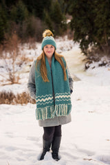 Knit Kit - Kingswood Scarf and Toque Set image 1 thumbnail