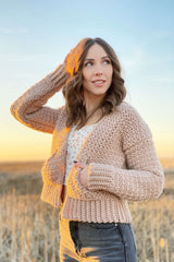 Crochet Kit - The Sunset Bomber image 1 thumbnail