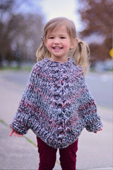 Knit Kit - Cora Poncho image 1 thumbnail