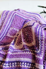 Crochet Kit - Violet Lily Afghan image 1 thumbnail