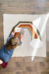 Crochet Kit - Over the Rainbow Blanket image 1 thumbnail
