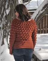 Crochet Kit - Cascading Bobbles Sweater image 2 thumbnail