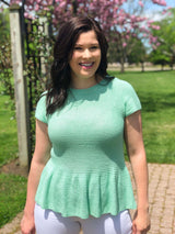 Crochet Kit - Perfect Peplum Top image 2 thumbnail