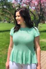 Crochet Kit - Perfect Peplum Top image 1 thumbnail