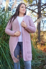 Crochet Kit - Aphrodite Sweater Cardigan image 1 thumbnail