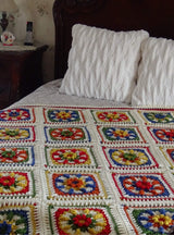 Crochet Kit - Grandma’s Garden Afghan image 2 thumbnail