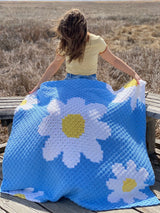 Crochet Kit - Daisy Day Throw image 2 thumbnail
