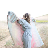 Knit Kit - Rainbow Flow Throw image 3 thumbnail
