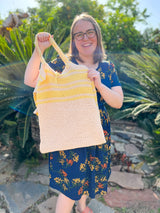 Crochet Kit - Sunshine Picnic Blanket + Bag image 3 thumbnail