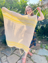 Crochet Kit - Sunshine Picnic Blanket + Bag image 2 thumbnail