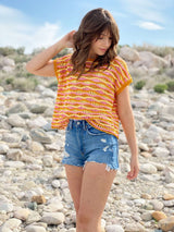 Crochet Kit - Electric Sun Tee image 2 thumbnail