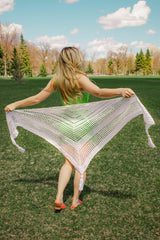 Crochet Kit - Tilstone Triangle Wrap image 1 thumbnail