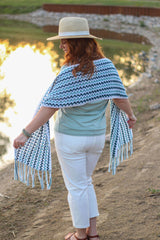 Crochet Kit - Waterstone Wrap image 1 thumbnail