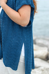 Crochet Kit - Tidal Wave Ruana image 3 thumbnail