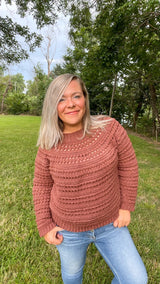 Crochet Kit - Shiloh Sweater image 1 thumbnail