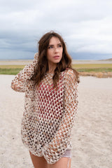 Crochet Kit - The Palmar Pullover image 1 thumbnail