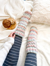Knit Kit - Cozy Toes Slippers image 2 thumbnail