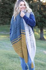 Crochet Kit - Cirrus Wrap image 1 thumbnail