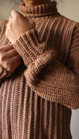 Crochet Kit - Fiddle Sweater image 2 thumbnail