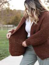 Knit Kit - Cider Shacket image 3 thumbnail