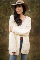 Knit Kit - Light Dotty Cardigan image 1 thumbnail