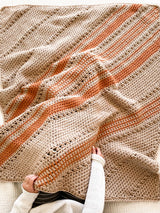 Crochet Kit - Pumpkin Spice Blanket image 2 thumbnail