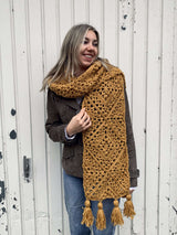 Crochet Kit - Tulip Square Scarf image 2 thumbnail