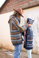 Crochet Kit - Kids Campfire Cardigan image 3 thumbnail