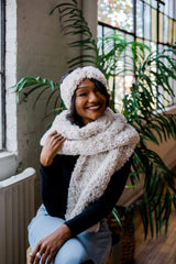 Crochet Kit - Frosty Ear Warmer & Scarf image 1 thumbnail